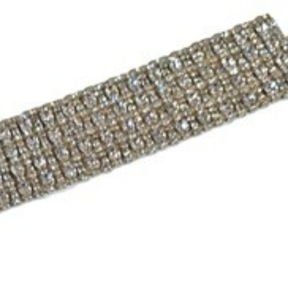 Silver Rhinestone Very Bright Bracelet - Picture 2 of 9